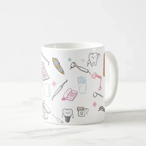 Caneca Personalizada Odontologia Presente Especial Dentista