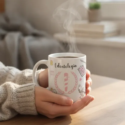 Caneca Personalizada Odontologia Presente Especial Dentista