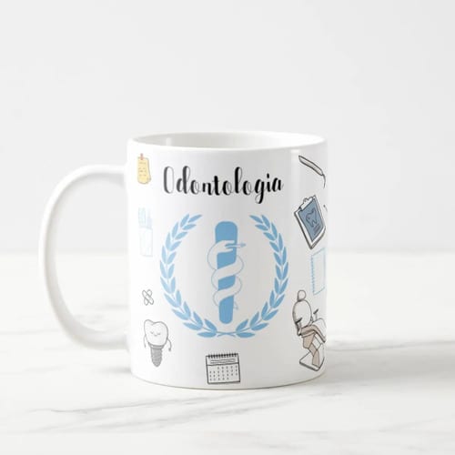 Caneca Personalizada Especial Profissão Odontologia Dentista