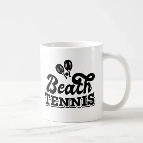 Caneca Personalizada Beach Tennis Com Nome
