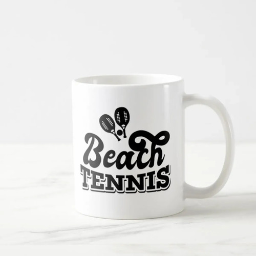 Caneca Personalizada Beach Tennis Com Nome