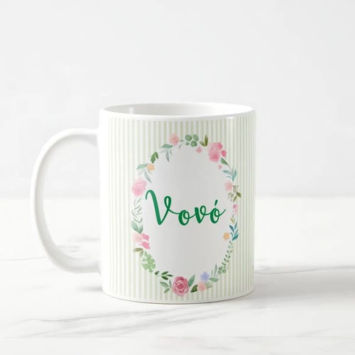 Caneca Personalizada Presente Especial para Vovó com Oração