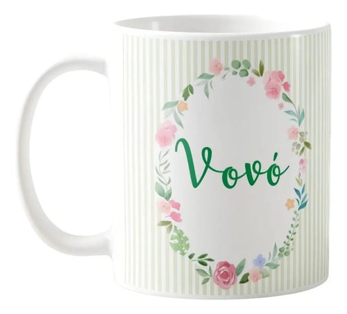 Caneca Personalizada Presente Especial para Vovó com Oração - Família (Avó)