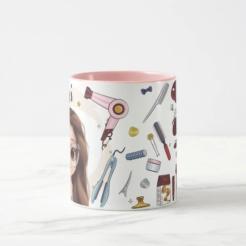 Caneca para Cabeleireira Presente Criativo para Hair Design