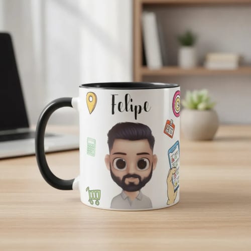 Caneca Vendas Presente Criativo Equipe Vendedores Vendedora