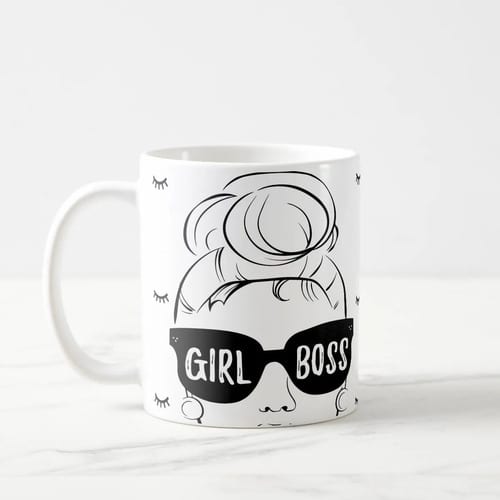 Caneca Feminina Empresária Girl Boss