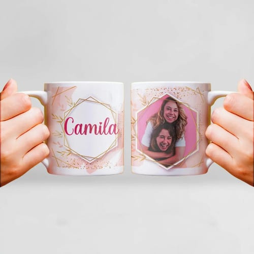 Caneca para Amiga Personalizada com Foto e Nome - Outros (Amigo(a))