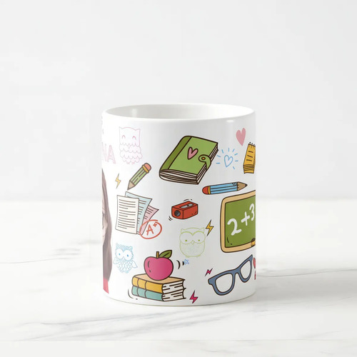 Caneca Dia dos Professores Presente Alunos para Professoras