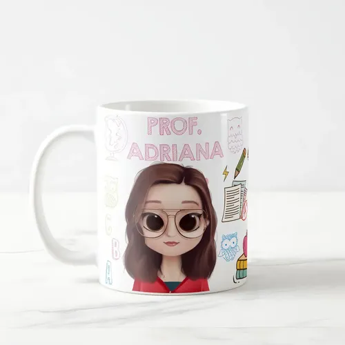 Caneca Dia dos Professores Presente Alunos para Professoras