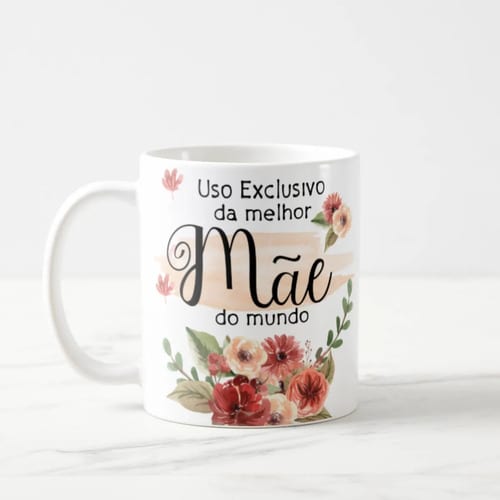 Kit Presente Mãe | Almofada E Caneca Personalizada Uso Exclusivo