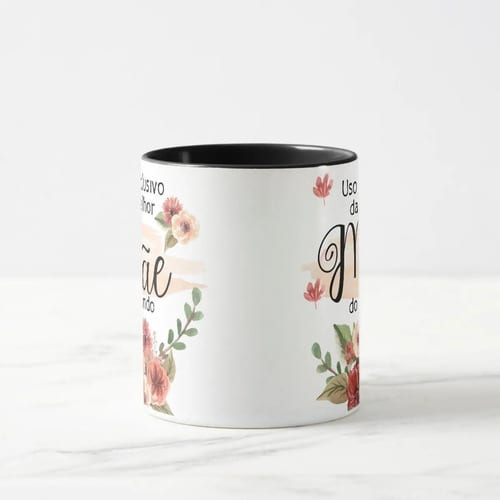 Caneca Personalizada Presente para Melhor Mãe do Mundo