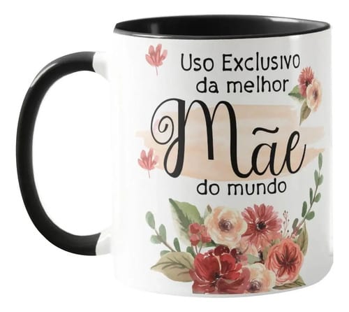 Caneca Personalizada Presente para Melhor Mãe do Mundo - Família (Mãe)