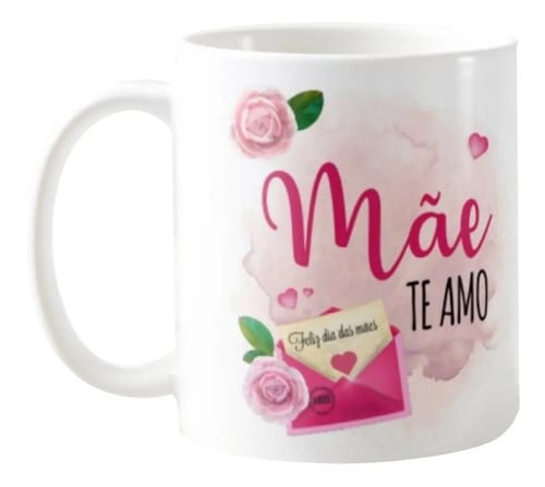 Kit Almofada e Caneca Personalizada com Foto Dia das Mães