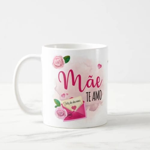 Kit Almofada e Caneca Personalizada com Foto Dia das Mães