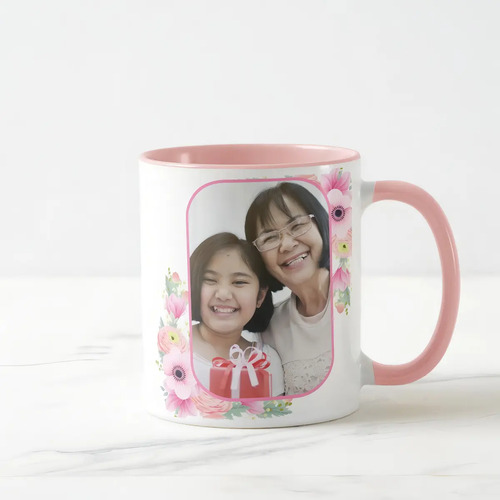 Kit Mãe Almofada e Caneca Personalizado com foto 