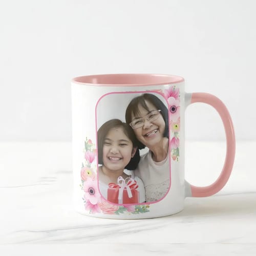 Kit Mãe Almofada e Caneca Personalizado com foto
