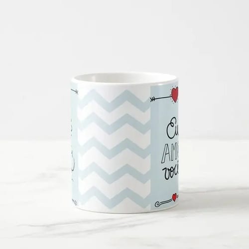 Kit Presente Almofada e Caneca para Namorado - Deus Uniu