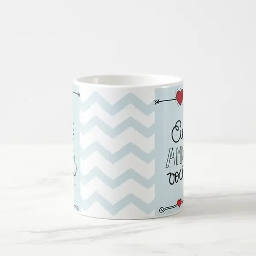 Kit Presente Almofada e Caneca para Namorado - Deus Uniu