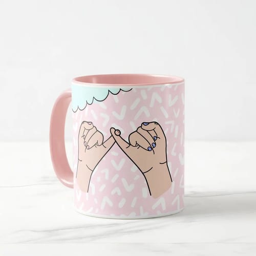 Caneca Personalizada Amiga Sempre no meu Coração