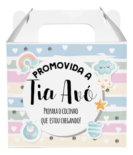 Caneca Presente Gravidez para Tia Avó Tivó Familia Cresceu