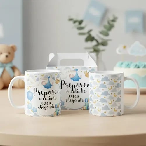 Caneca Anúncio De Gravidez para Amigos e Família Pronta Entrega - Anúncio de Gravidez (Amigos)