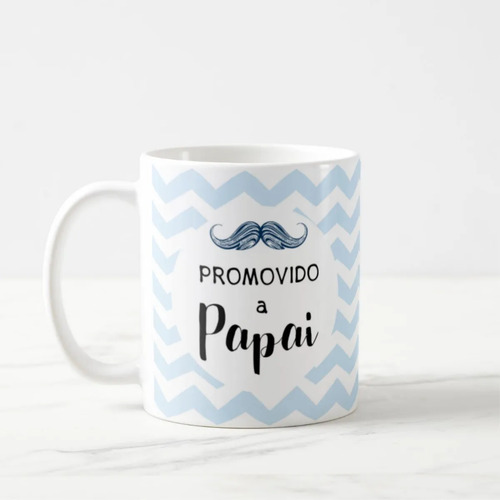 Caneca Personalizada Presente Gravidez Promovido a Papai