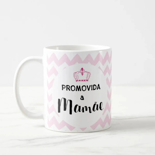Caneca Personalizada Presente Gestante Promovida a Mamãe
