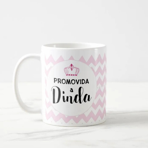 Kit Canecas Convite Promovidos Padrinho e Madrinha Batizado
