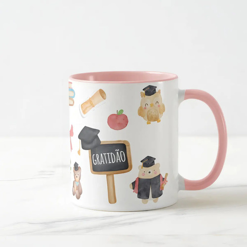 Caneca Presente Agradecimento Professora Dia dos Professores
