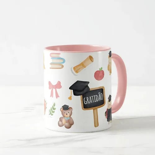 Caneca Presente Agradecimento Professora Dia dos Professores