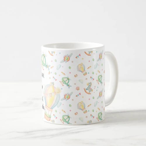 Caneca Presente Revelação de Gravidez Estou à Caminho Vovó