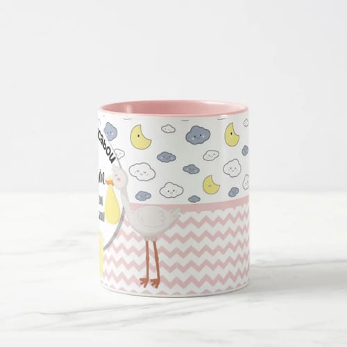 Caneca Personalizada Anúncio De Gravidez Grávida Gestante Mamãe