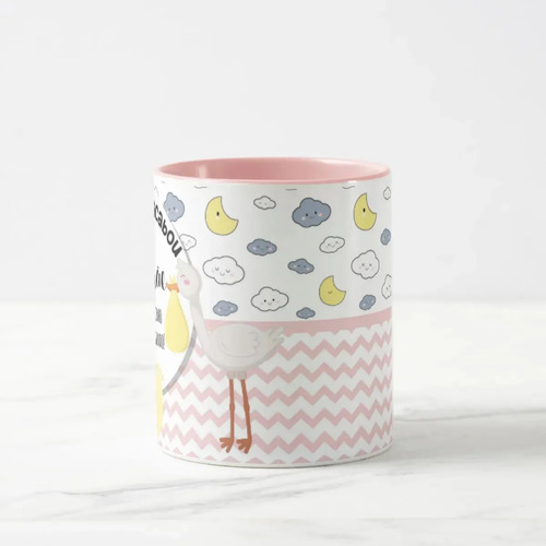 Caneca Personalizada Anúncio De Gravidez Grávida Gestante Mamãe
