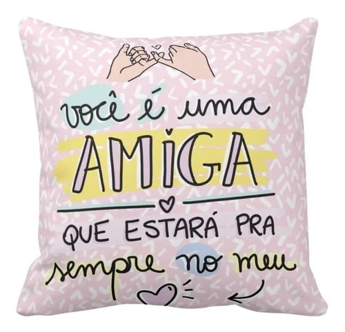 Almofada Personalizada Presente para Amiga Especial - Outros (Amigo(a))