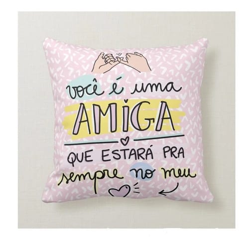Almofada Personalizada Presente para Amiga Especial