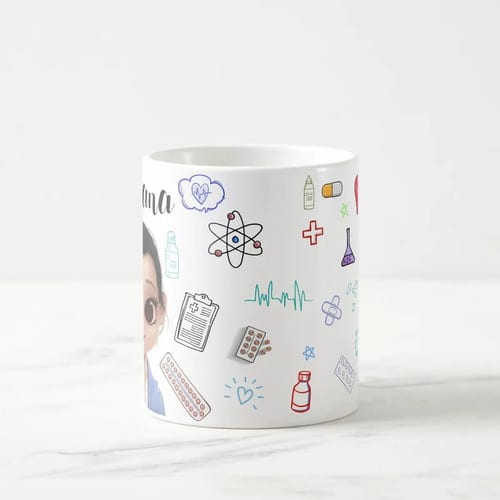 Caneca Personalizada Criativa Farmácia com Avatar