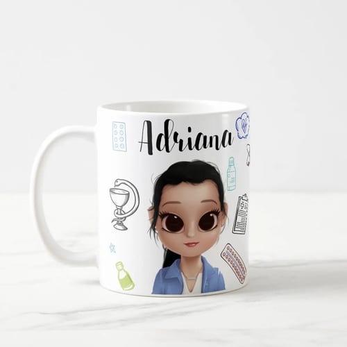 Caneca Personalizada Criativa Farmácia com Avatar