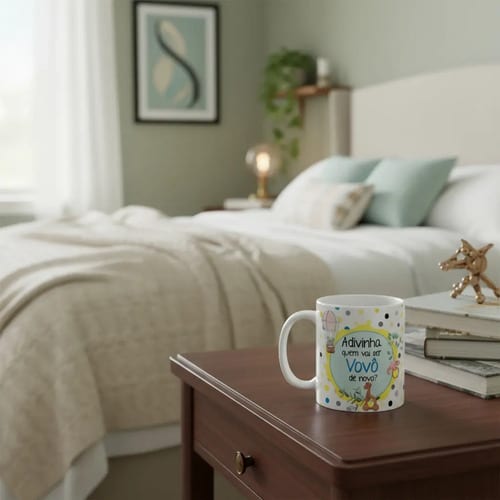 Caneca Presente Revelação Adivinha Quem Vai Ser Vovô De Novo