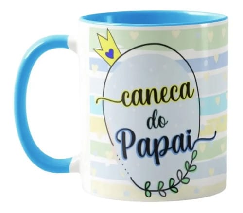 Caneca do Papai Lembrancinha de Aniversário para o Pai Papai - Família (Pai)