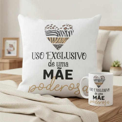 Kit Presente de Aniversário para Mãe Poderosa - Família (Mãe)