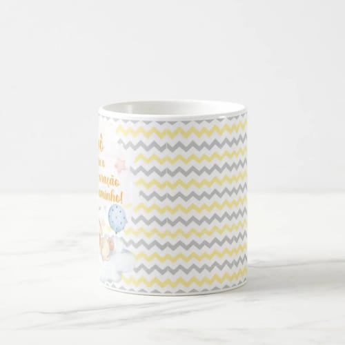 Caneca Surpresa Gravidez Grávida Avô Vovô Estou a Caminho