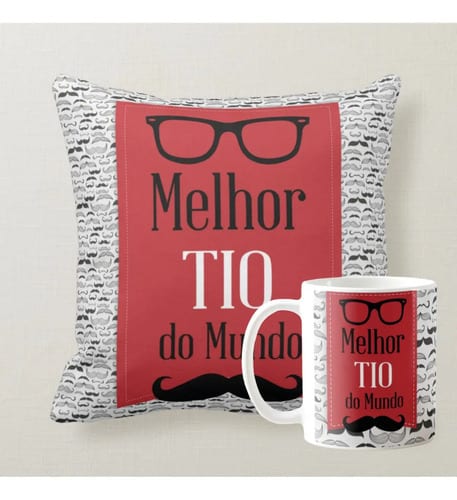 Kit Presente Criativo Tio - Melhor Tio Do Mundo - Família (Tio)