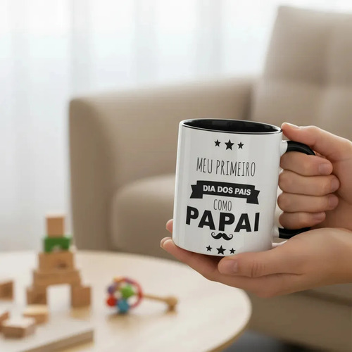 Caneca Presente Criativo Para Primeiro Dia Dos Pais