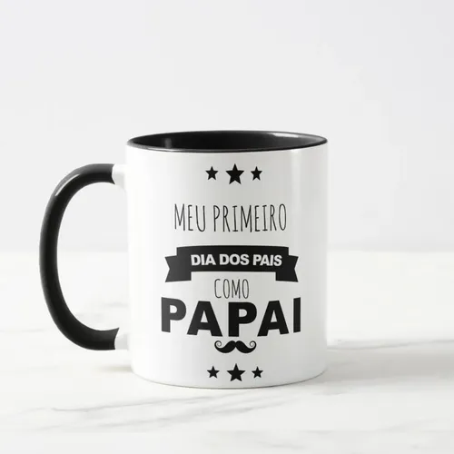 Caneca Presente Criativo Para Primeiro Dia Dos Pais