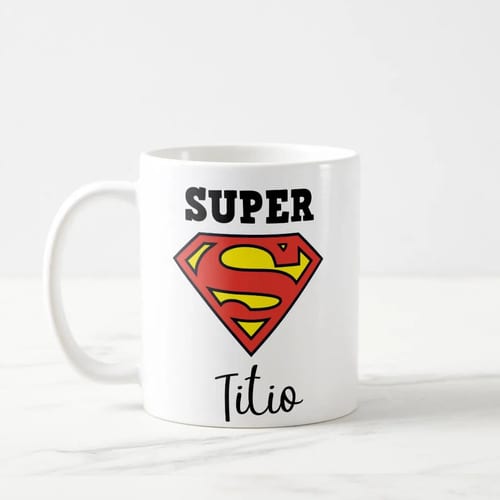 Caneca Divertida de Presente Especial Tio - Super Titio