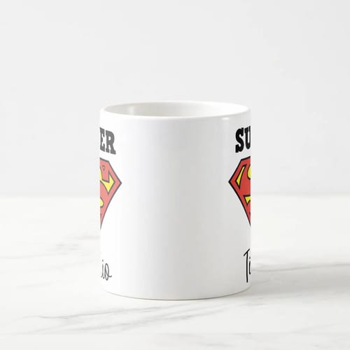 Caneca Divertida de Presente Especial Tio - Super Titio