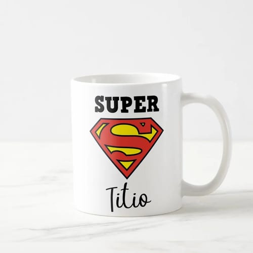 Caneca Divertida de Presente Especial Tio - Super Titio