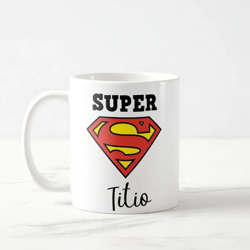 Caneca Divertida de Presente Especial Tio - Super Titio