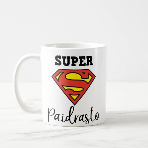 Caneca Padrasto Dia dos Pais Presente para Super Paidrasto