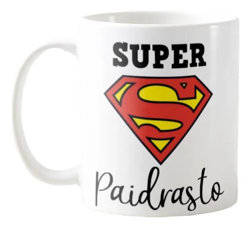 Caneca Padrasto Dia dos Pais Presente para Super Paidrasto